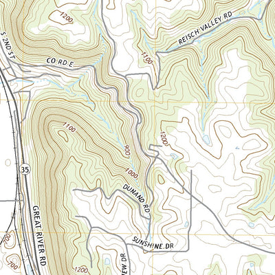 United States Geological Survey Alma, WI (2022, 24000-Scale) digital map