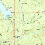 United States Geological Survey Almanor, CA (1955, 62500-Scale) digital map