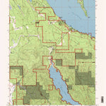 United States Geological Survey Almanor, CA (1994, 24000-Scale) digital map