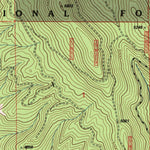 United States Geological Survey Almanor, CA (1994, 24000-Scale) digital map