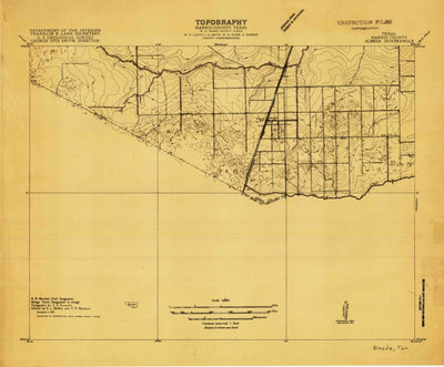 United States Geological Survey Almeda, TX (1915, 24000-Scale) digital map
