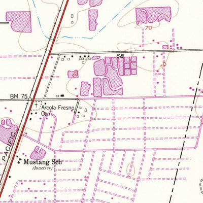 United States Geological Survey Almeda, TX (1955, 24000-Scale) digital map