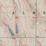 United States Geological Survey Almena, KS (1967, 24000-Scale) digital map