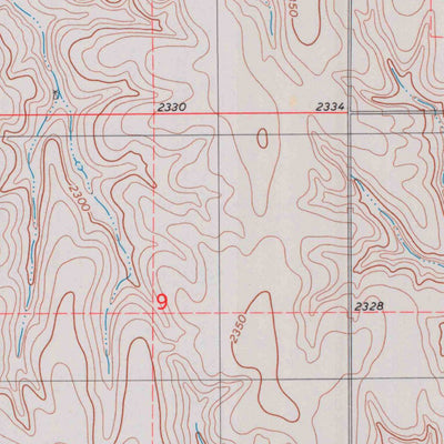 United States Geological Survey Almena SW, KS (1978, 24000-Scale) digital map