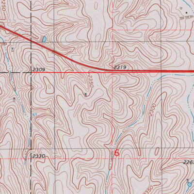 United States Geological Survey Almena SW, KS (1978, 24000-Scale) digital map