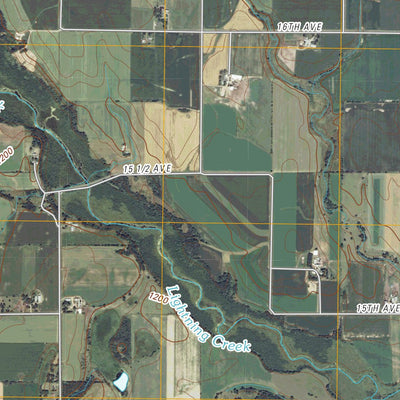 United States Geological Survey Almena, WI (2010, 24000-Scale) digital map
