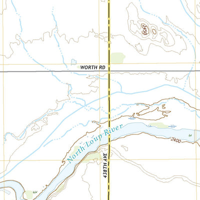 United States Geological Survey Almeria NW, NE (2021, 24000-Scale) digital map