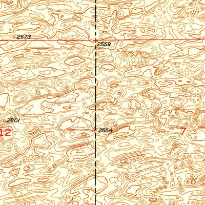United States Geological Survey Almeria SW, NE (1952, 24000-Scale) digital map