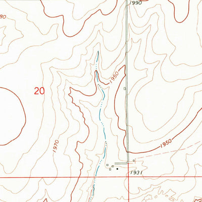 United States Geological Survey Almira SE, WA (1969, 24000-Scale) digital map