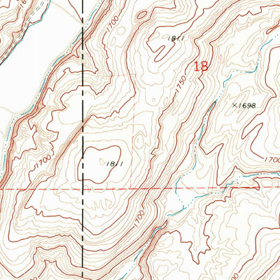 United States Geological Survey Almira SW, WA (1969, 24000-Scale) digital map