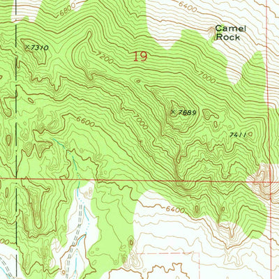 United States Geological Survey Almo, ID (1968, 24000-Scale) digital map