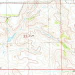 United States Geological Survey Almont East, ND (1980, 24000-Scale) digital map