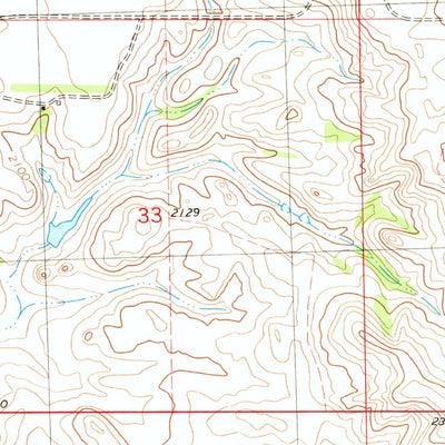 United States Geological Survey Almont East, ND (1980, 24000-Scale) digital map