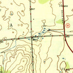 United States Geological Survey Almont, MI (1945, 24000-Scale) digital map