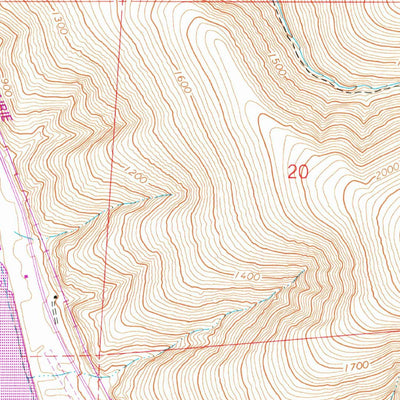 United States Geological Survey Almota, WA (1964, 24000-Scale) digital map