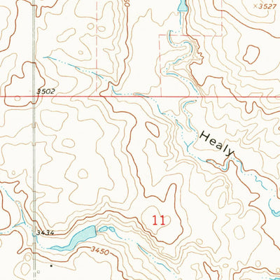United States Geological Survey Aloe, MT (1966, 24000-Scale) digital map