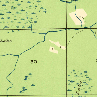 United States Geological Survey Aloha, LA (1937, 31680-Scale) digital map