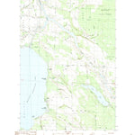 United States Geological Survey Aloha, MI (1982, 25000-Scale) digital map