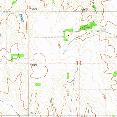 United States Geological Survey Aloys, NE (1966, 24000-Scale) digital map