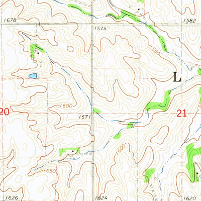 United States Geological Survey Aloys, NE (1966, 24000-Scale) digital map