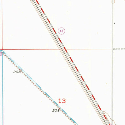 United States Geological Survey Alpaugh, CA (1953, 24000-Scale) digital map