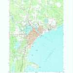 United States Geological Survey Alpena, MI (1971, 24000-Scale) digital map