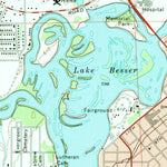 United States Geological Survey Alpena, MI (1971, 24000-Scale) digital map