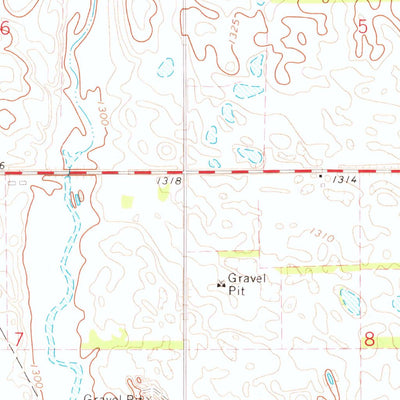 United States Geological Survey Alpena, SD (1973, 24000-Scale) digital map