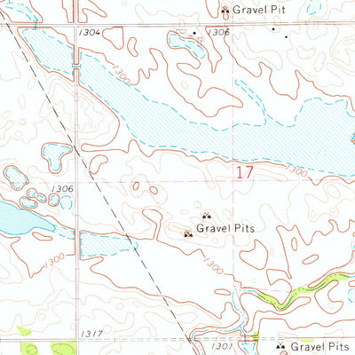 United States Geological Survey Alpena, SD (1973, 24000-Scale) digital map