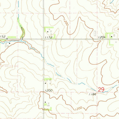 United States Geological Survey Alpha, IA (1971, 24000-Scale) digital map