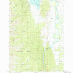 United States Geological Survey Alpha, ID (1985, 24000-Scale) digital map