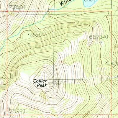 United States Geological Survey Alpha, ID (1985, 24000-Scale) digital map