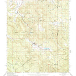 United States Geological Survey Alpine, AZ-NM (1958, 62500-Scale) digital map
