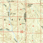 United States Geological Survey Alpine, AZ-NM (1958, 62500-Scale) digital map