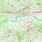 United States Geological Survey Alpine Lake, WY (1991, 24000-Scale) digital map