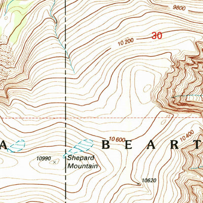 United States Geological Survey Alpine, MT (1996, 24000-Scale) digital map