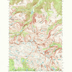 United States Geological Survey Alpine, MT-WY (1956, 62500-Scale) digital map