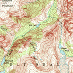 United States Geological Survey Alpine, MT-WY (1956, 62500-Scale) digital map