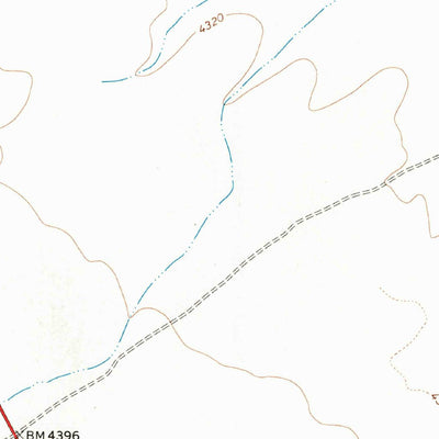 United States Geological Survey Alpine North, TX (1972, 24000-Scale) digital map