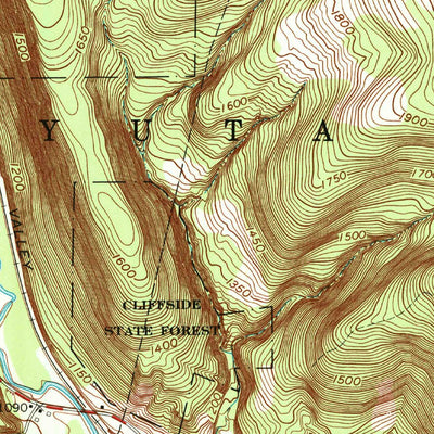 United States Geological Survey Alpine, NY (1969, 24000-Scale) digital map