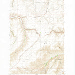 United States Geological Survey Alpowa Ridge, WA (1971, 24000-Scale) digital map