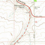 United States Geological Survey Alpowa Ridge, WA (1971, 24000-Scale) digital map