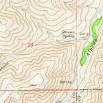 United States Geological Survey Alpowa Ridge, WA (1971, 24000-Scale) digital map