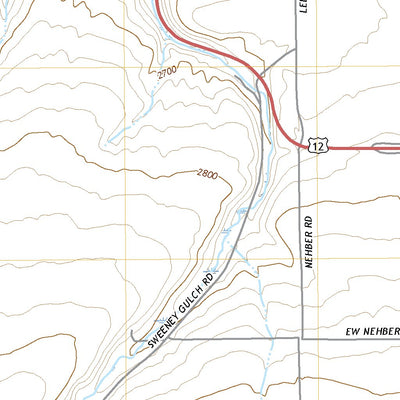 United States Geological Survey Alpowa Ridge, WA (2020, 24000-Scale) digital map