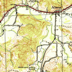 United States Geological Survey Alsea, OR (1942, 62500-Scale) digital map