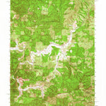 United States Geological Survey Alsea, OR (1956, 62500-Scale) digital map