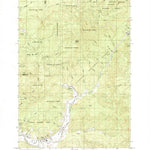 United States Geological Survey Alsea, OR (1985, 24000-Scale) digital map