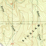 United States Geological Survey Alsea, OR (1985, 24000-Scale) digital map