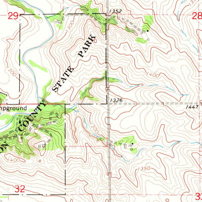 United States Geological Survey Alsen, SD (1969, 24000-Scale) digital map