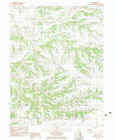 United States Geological Survey Alsey, IL (1983, 24000-Scale) digital map